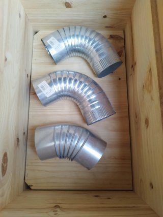 Tubos Galvanizados 125mm - Pack 10