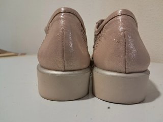Zapatos DAlvaro Piel Calada Nude T41