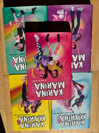 Libro Karina & Marina 2,3,4,5,6 tb segundo 1,3, 4