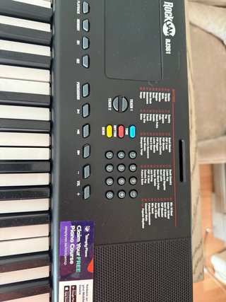 Teclado Rock Jam RJ261