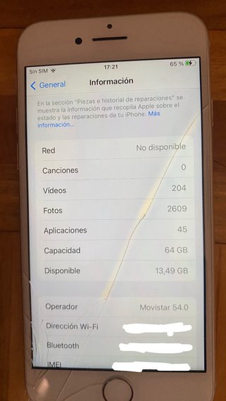 Lote iPhone 8 64GB Argento