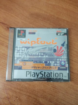 Wipeout PS1 Platinum Edición PAL