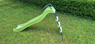 Tobogán infantil verde