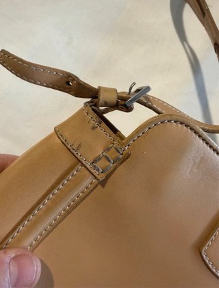 Borsa Tod's vintage pelle marrone fibbia