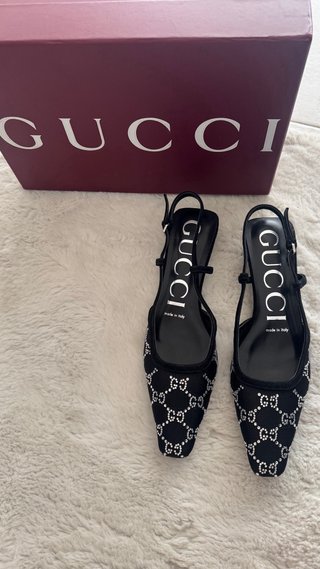 Gucci Tacchi Crystal GG Tg 39