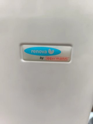 ESCUCHO OFERTAS. Caldera de gas Hermann blanca