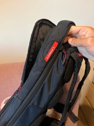 Mochila Alpinestars Negra (gastada)