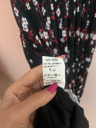 Vestito lungo fantasia floreale
