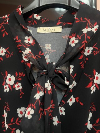 Vestito lungo fantasia floreale