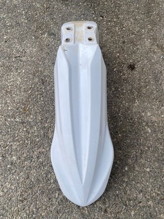 Plásticos KTM Motocross Enduro Blancos y Naranja