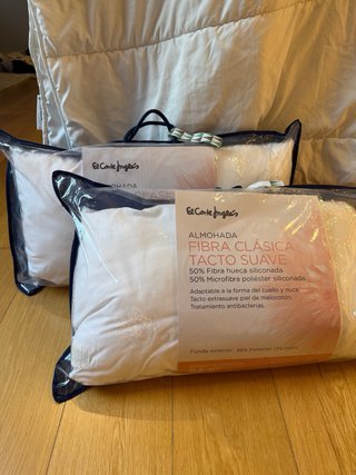 2 Nórdico y 1 Funda Nórdico Rosa (y 2 almohadas)