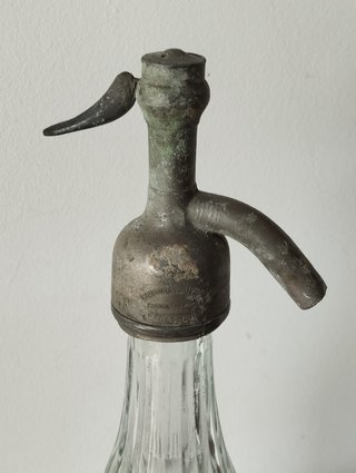 Garrafa Sifão Vintage Refrigerante Soda