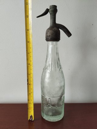 Garrafa Sifão Vintage Refrigerante Soda