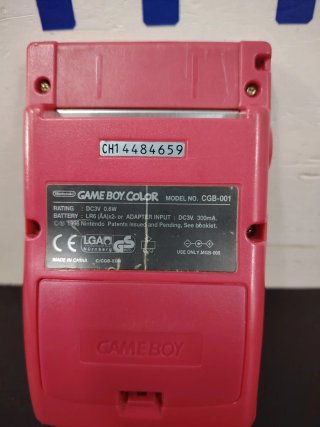 Game Boy Color Rosa 1 Año Garantía