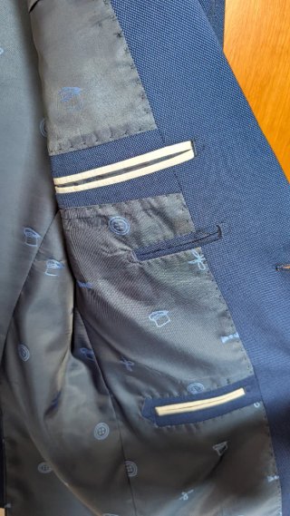 Traje Núñez de Arenas Azul
