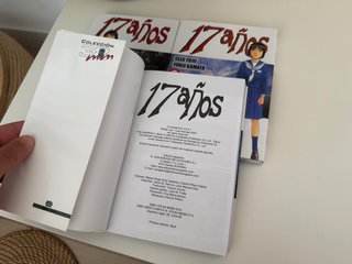 17 años tomos 1 al 3 perfecto estado – Seiji Fujii
