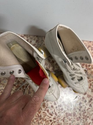 Patines blancos mujer Talla 39/40 Años 80