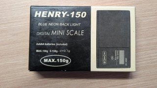 Balanza de bolsillo HENRY 150