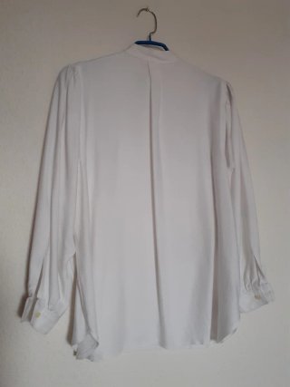 Blusón blanco. Talla 44