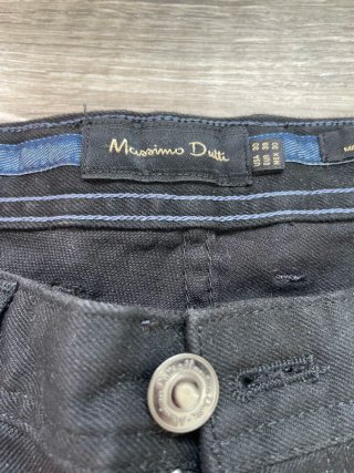 Pantalón Massimo Dutti azul marino