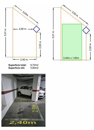 Garaje en venta en Arrancapins en Valencia