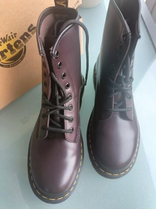 Stivali Dr. Martens Marrone/Bordeaux