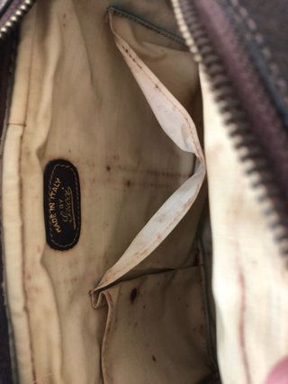 Bolso Gucci Vintage Marrón Multicolor