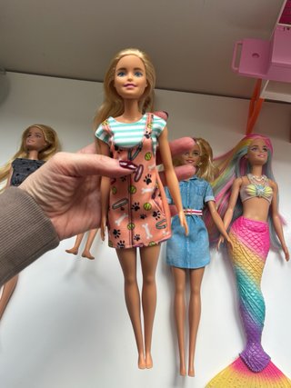Lote 6 Muñecas Barbie