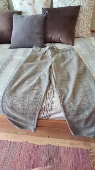 Pantalón de vestir a cuadros
