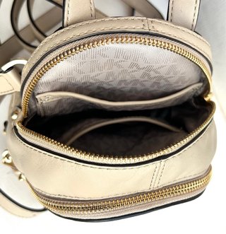 Zaino Michael Kors in pelle beige