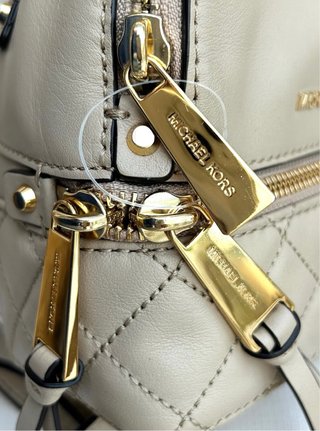 Zaino Michael Kors in pelle beige