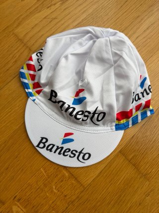 Gorra ciclista Banesto