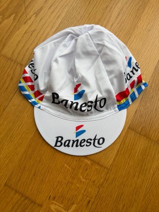 Gorra ciclista Banesto