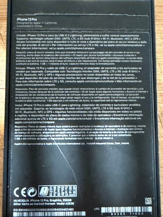 iPhone 13 Pro 256GB Gris