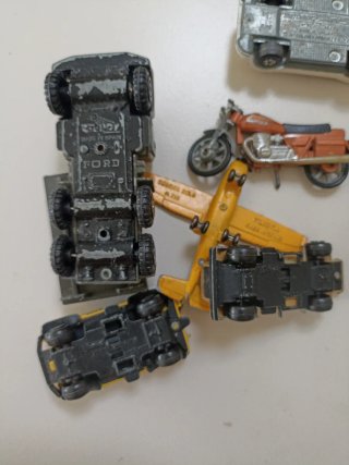 Lote coches y moto miniatura
