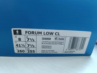 Adidas Forum Low CL Beige/Blanco