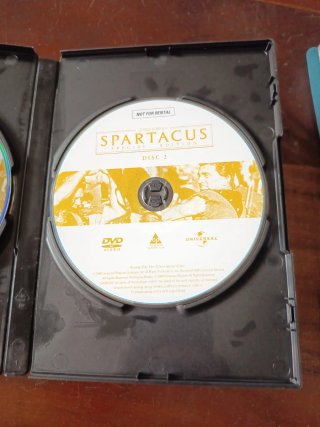 DVD Espartaco Edición Especial Kubrick