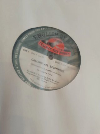 Curso Inglés BBC Londres Vinilo