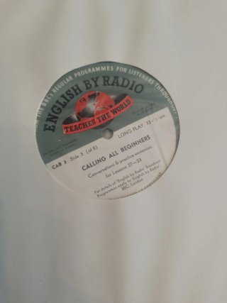 Curso Inglés BBC Londres Vinilo