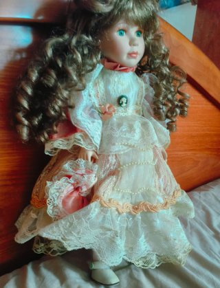 Muñecas de porcelana vintage