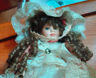 Muñecas de porcelana vintage