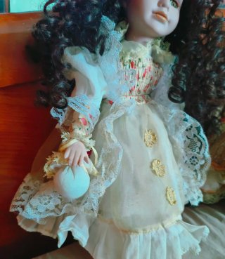 Muñecas de porcelana vintage