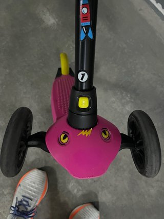 Patinete infantil 3 ruedas rosa Decathlon