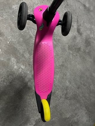 Patinete infantil 3 ruedas rosa Decathlon