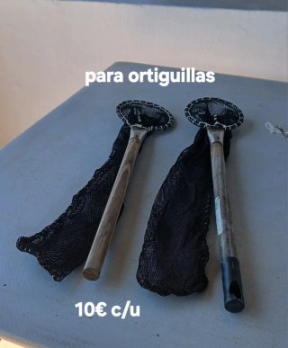 Redes para ortiguillas