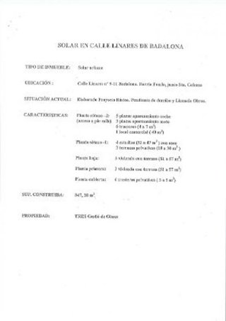 Terreno en venta en La Salut - Lloreda en Badalona