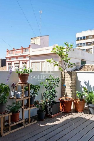 Ático en alquiler en El Cabanyal- El Canyamelar en Valencia