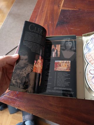 DVD Cleopatra Edición Especial