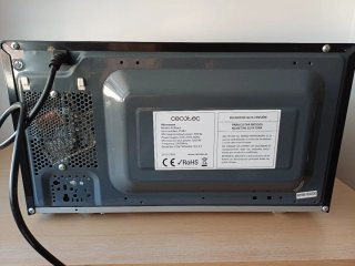 Microondas Cecotec 700W All Black