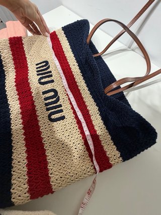 Borsa Miu Miu Beige e Rosso